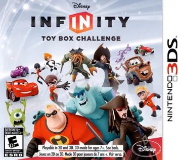 Disney Infinity - Toy Box Challenge(USA) box cover front